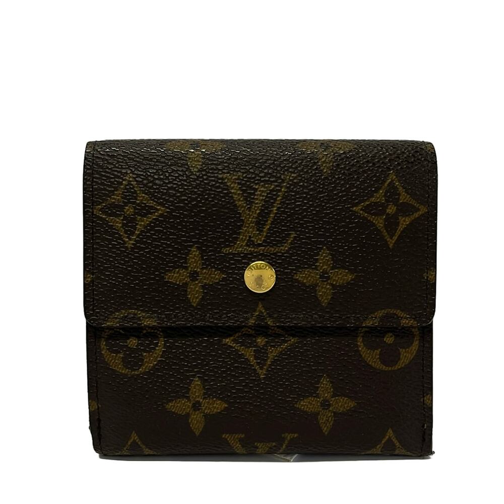 Louis Vuitton Porte Monnaie Billets Cartes Credit Monogram Double-hook Wallet